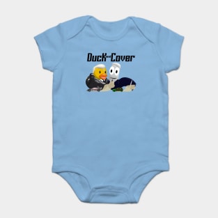 Duck and Cover Racers Baby Bodysuit